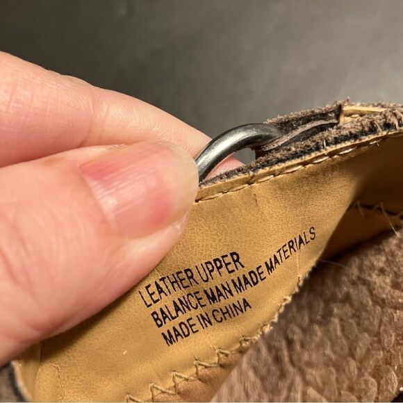 BOC Brown Leather Clogs 7 M - Picture 8 of 9